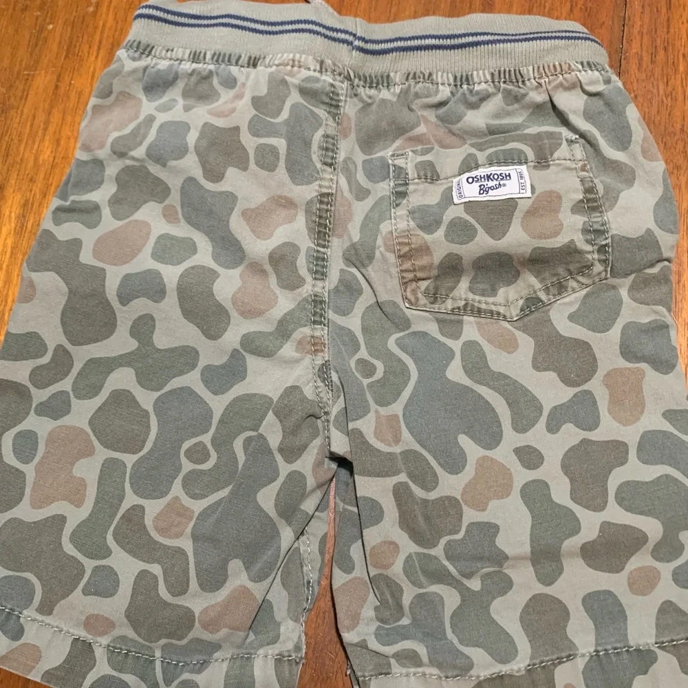 OshKosh and Cat and Jack Boys Camo Shorts Size 4